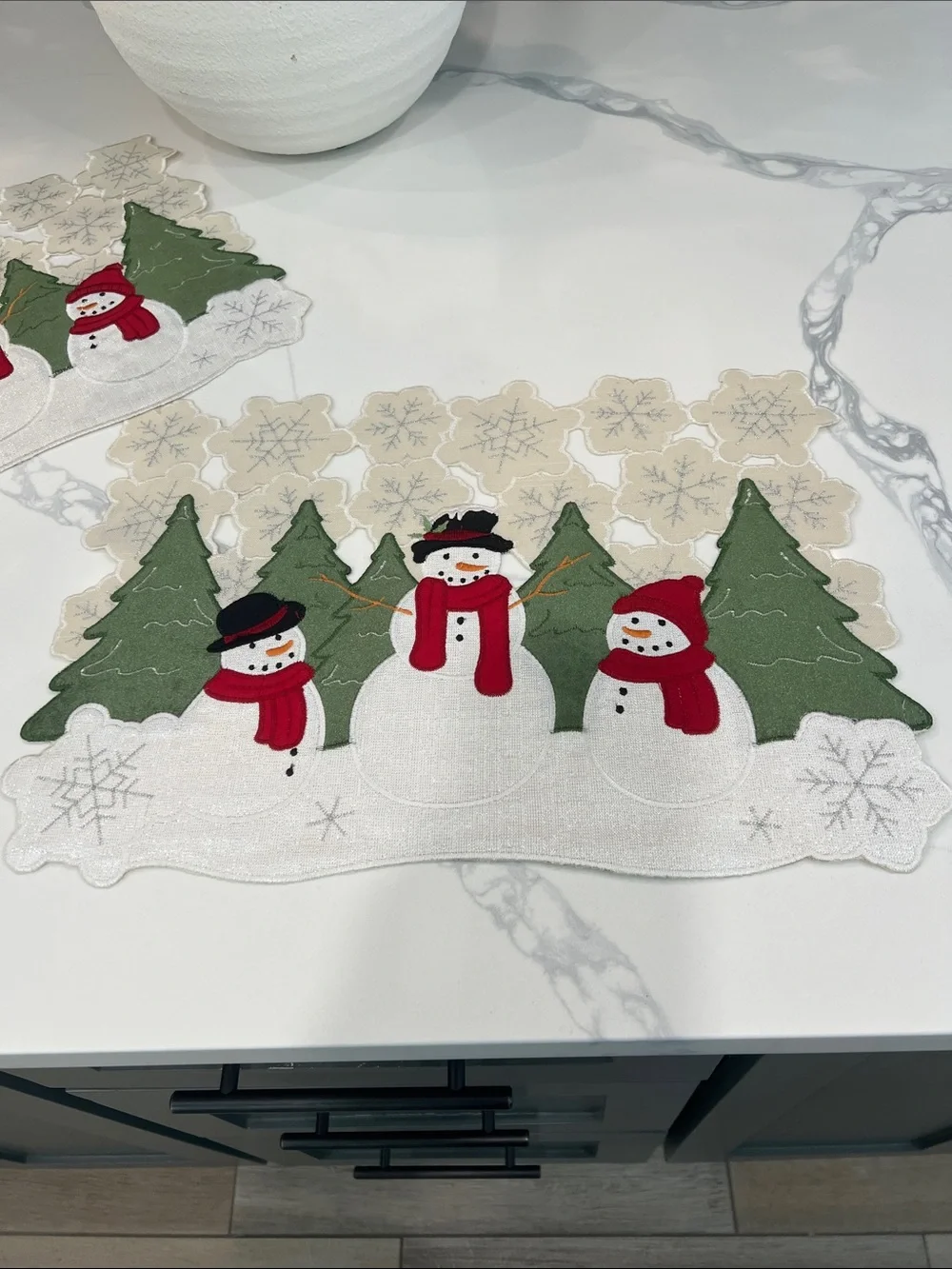 4p☃️🌲 Fabric Placemats